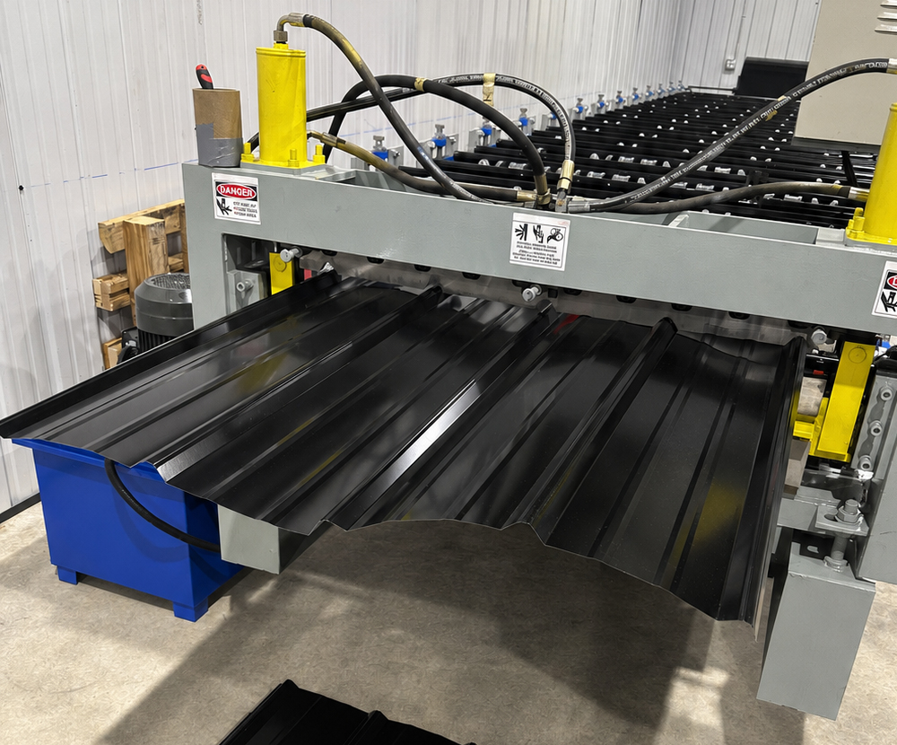 American Steel Suppliers nine-state free delivery region served from Mannford, OK and Milan, IL